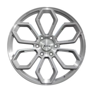 X-RIMS RS Series Forged Wheels - Brushed Silver Car Rims