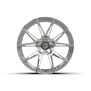 X-RIMS Star-Spoke Polished Forged Wheels - Chrome Car Rims