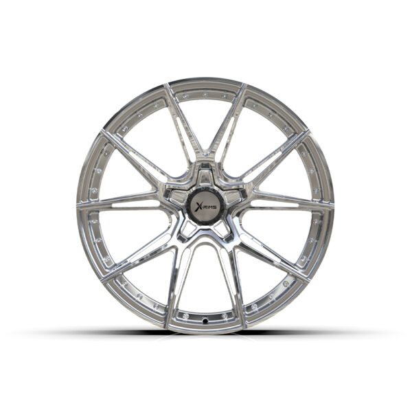 X-RIMS Star-Spoke Polished Forged Wheels - Chrome Car Rims